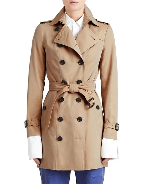 burberry sandringham mid length|burberry sandringham long trench coat.